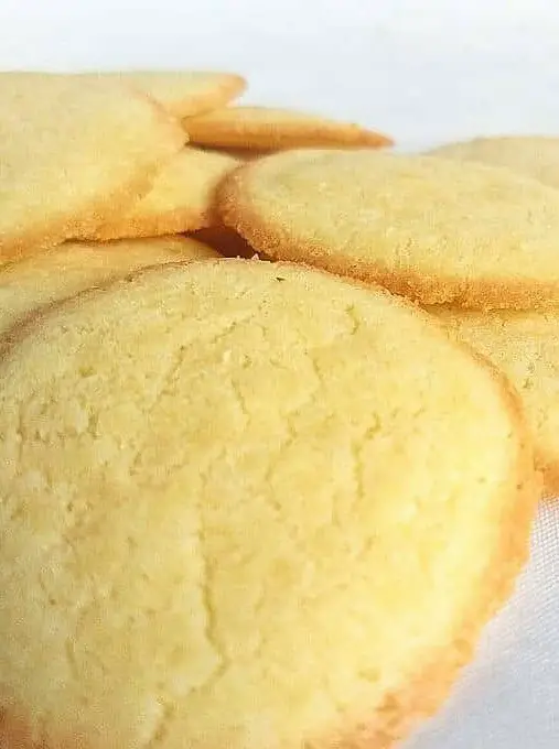 Keto Butter Cookies with Coconut Flour