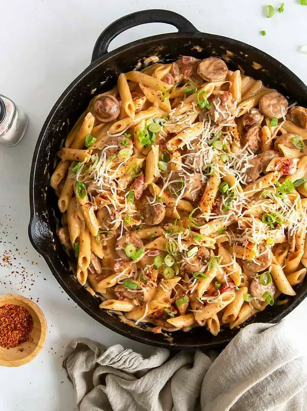 Skillet Sausage Pasta