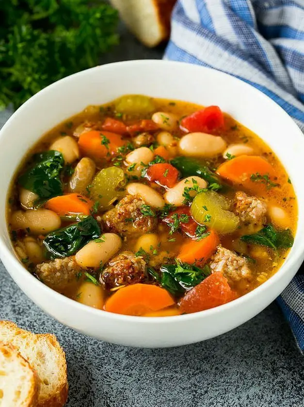 Tuscan White Bean Soup