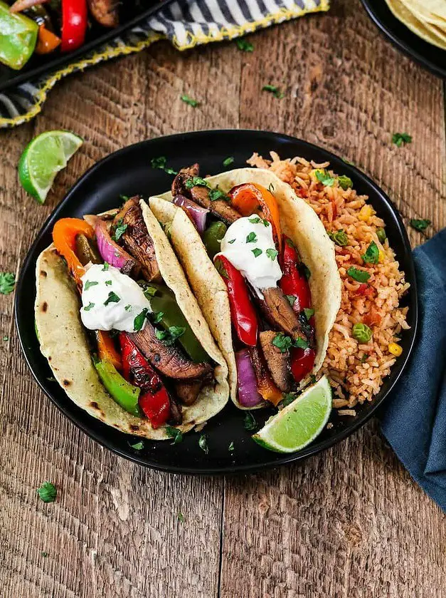 Portobello Vegan Fajitas