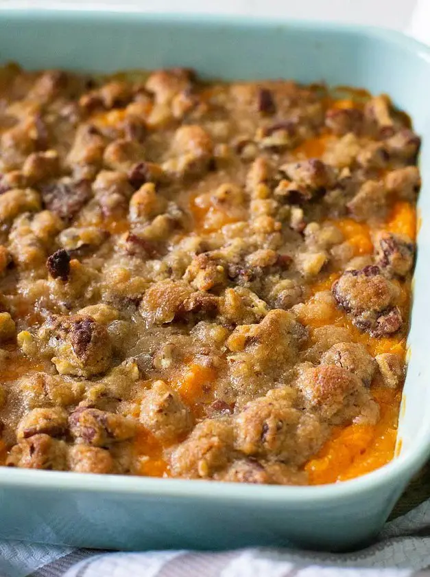 Make Ahead Sweet Potato Casserole