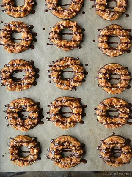 Homemade Samoas Cookies