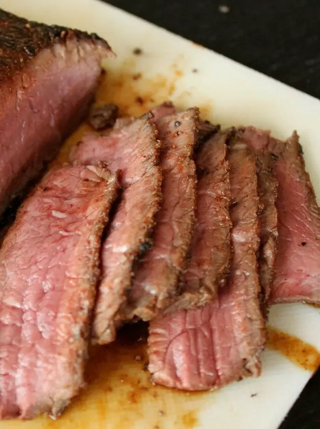 Dry Rubbed Pan-Rubbed London Broil