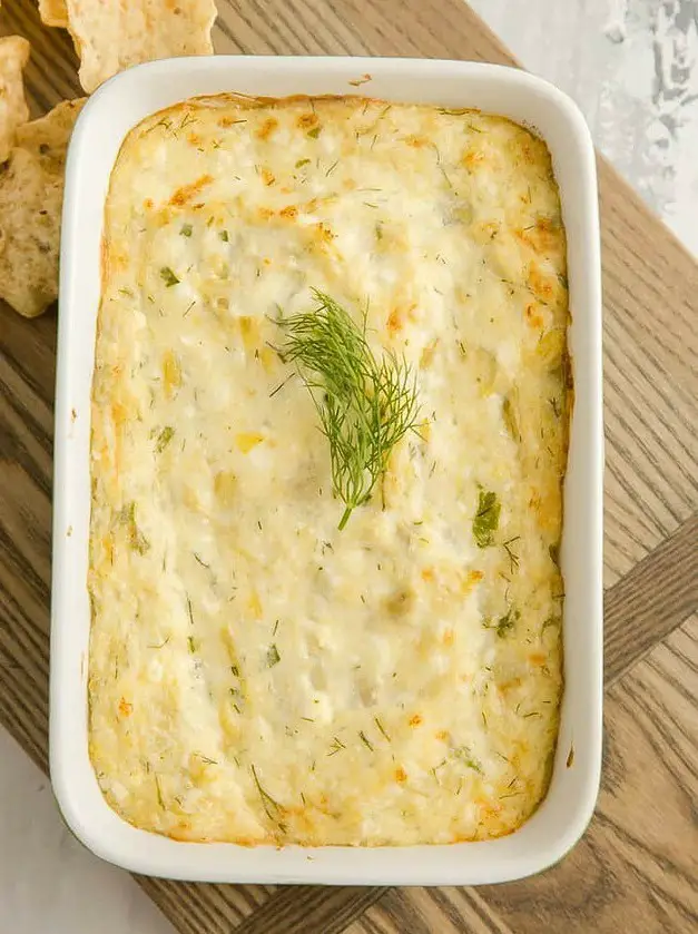 Baked Feta Artichoke Dip