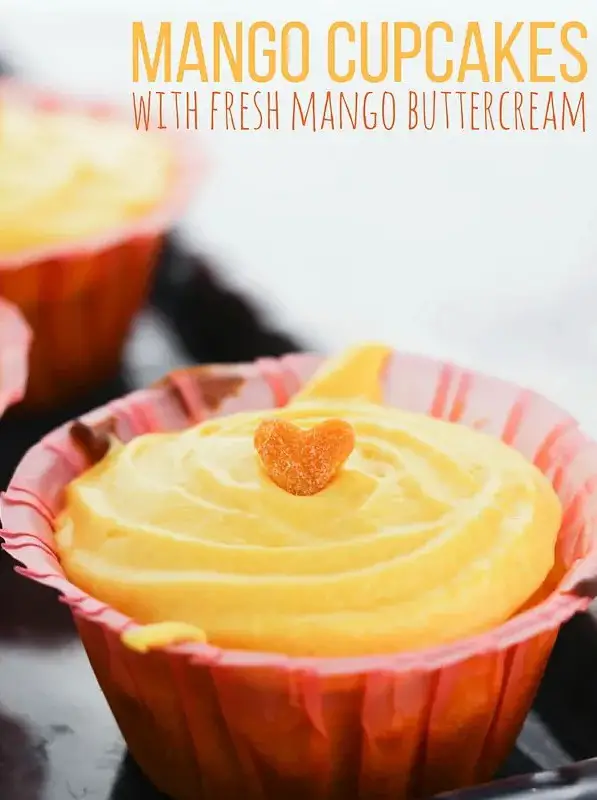 Mango Cupcakes