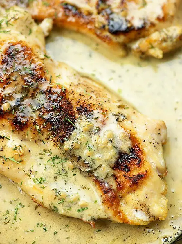 Creamy Lemon Chicken with Garlic