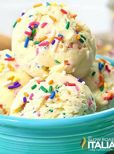 Cake Batter Ice Cream