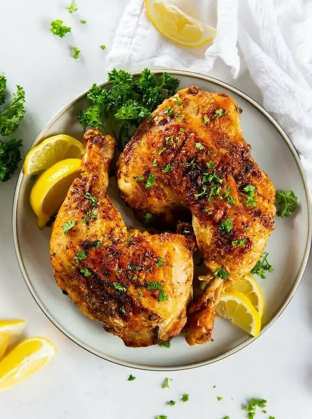 Air Fryer Chicken Leg Quarters