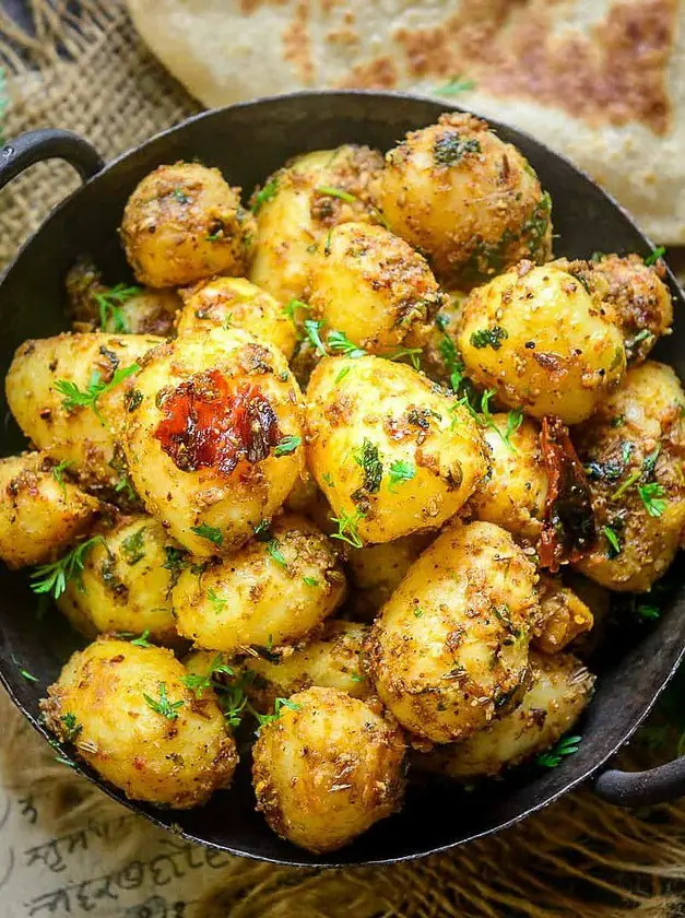 Masala Baby Potato Roast