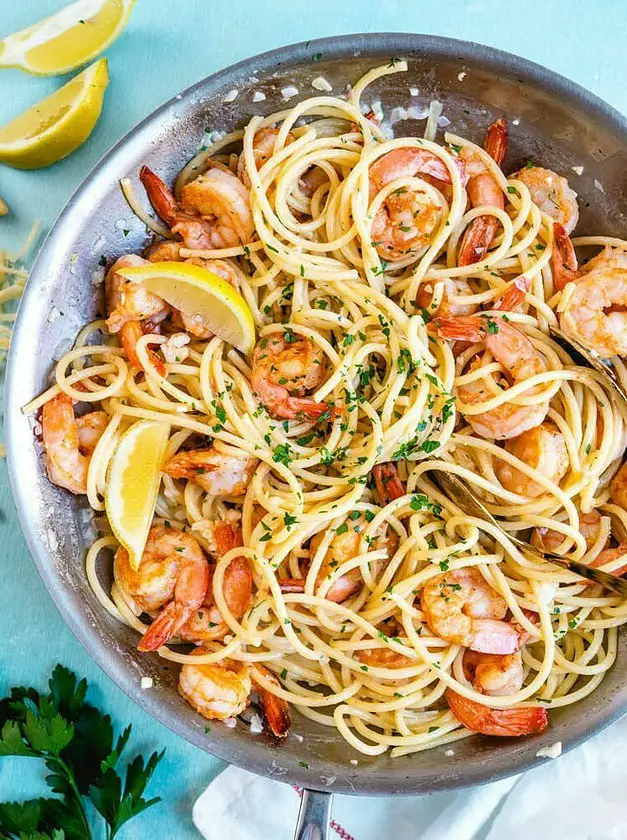 Easy Shrimp Pasta