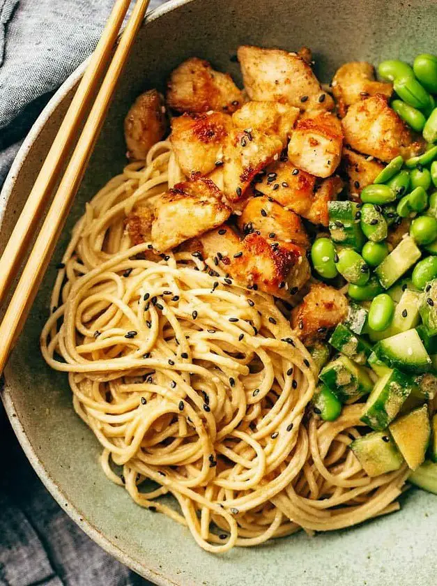 Sesame Noodle Bowls