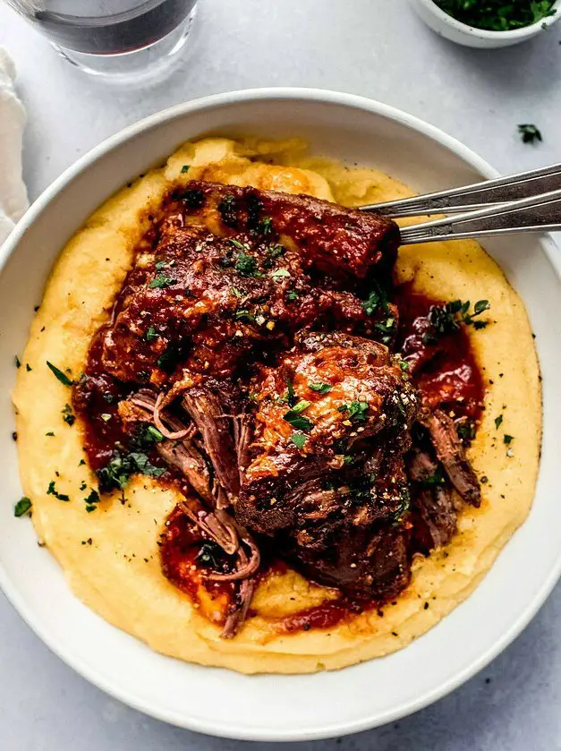 Red Wine Braised Short Ribs