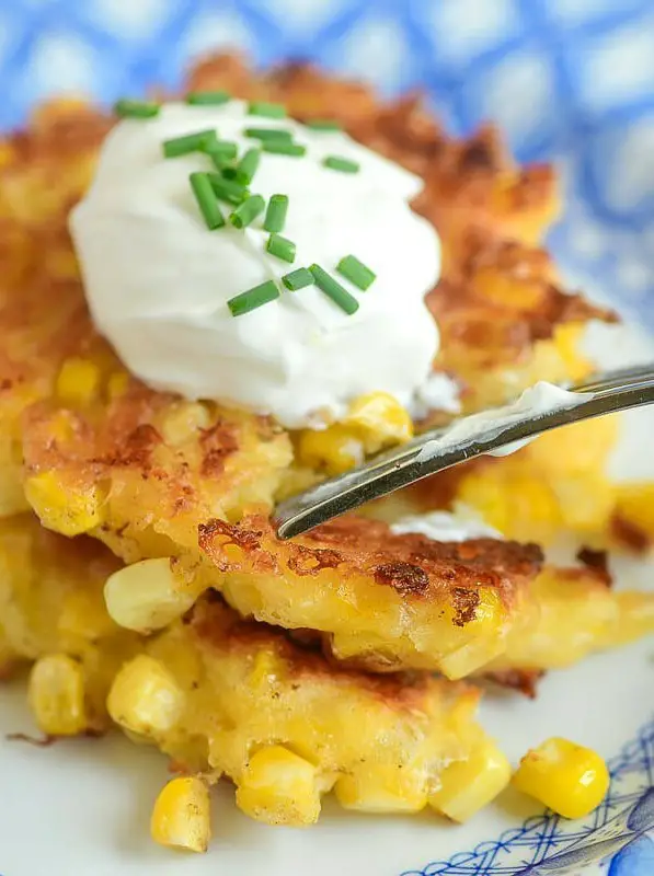 Sweet Corn Fritters