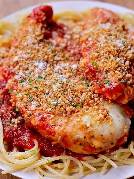 Slow Cooker Chicken Parmesan