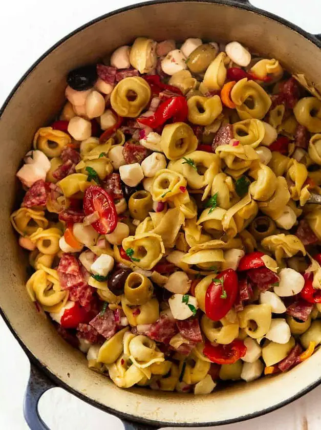 Italian Tortellini Pasta Salad