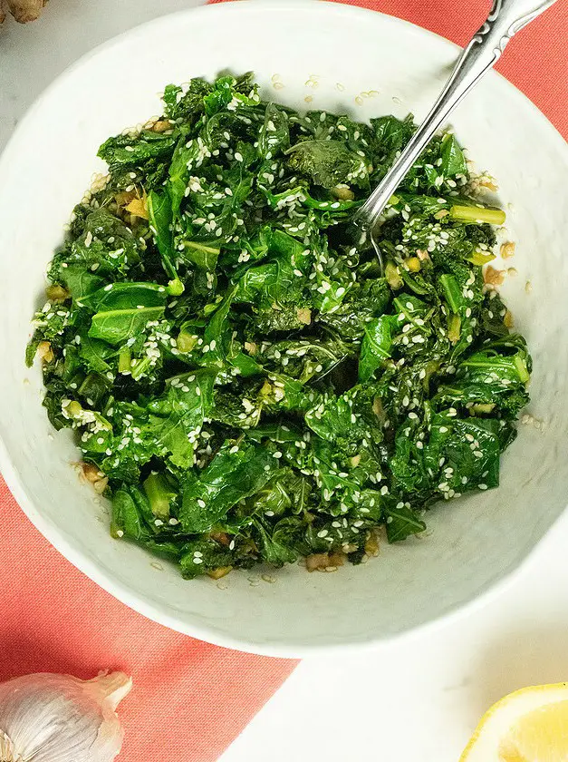 Sesame Kale