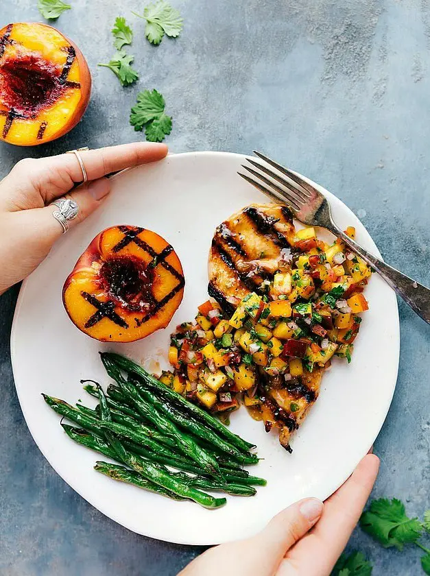 Peach Salsa Chicken