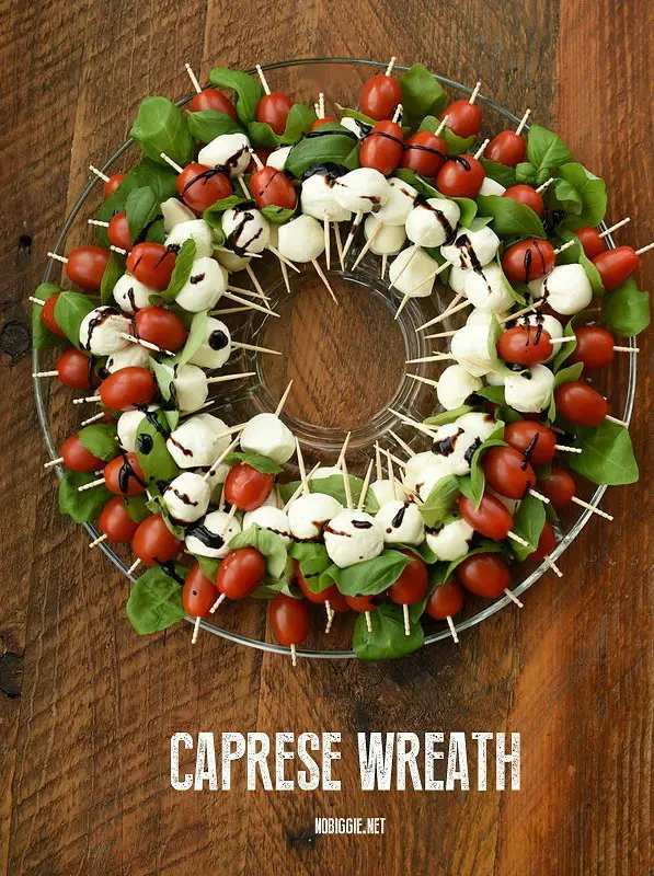 Caprese Wreath