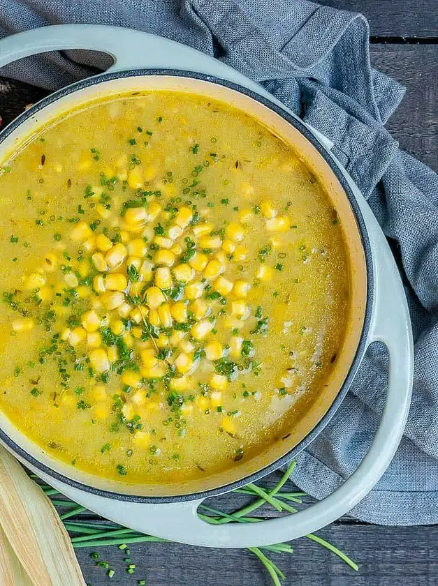 Healthy Summer Corn Chowder