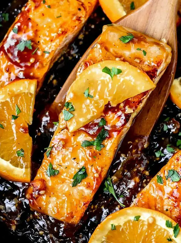 Orange Glazed Salmon