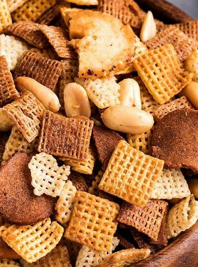 Slow Cooker Bold Chex Mix