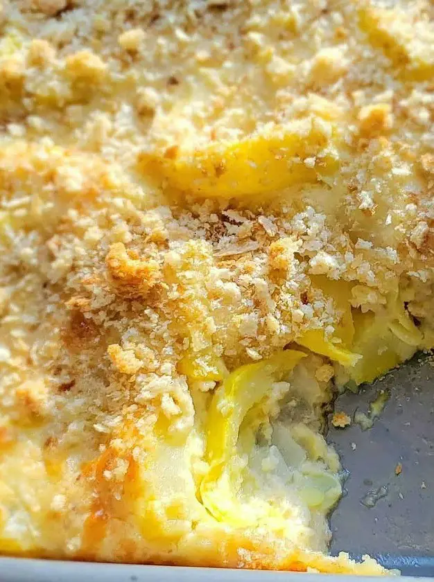 Easy Yellow Squash Casserole