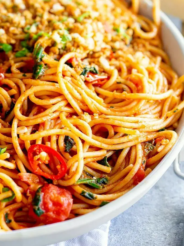 Spicy Tomato Pasta