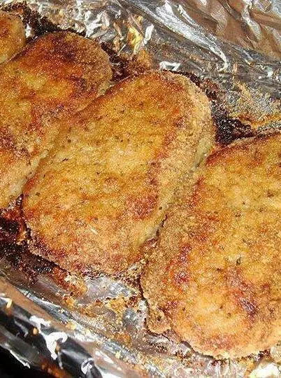 Parmesan Baked Pork Chops