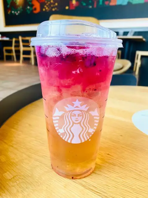 Starbucks Low Calorie Raspberry Green Tea Lemonade