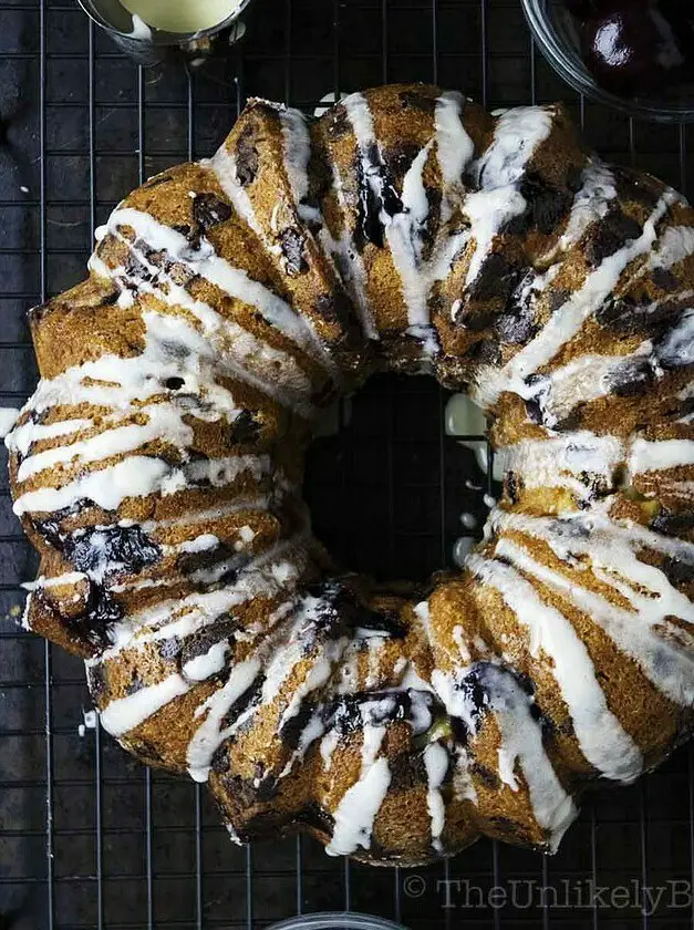 Chocolate Cherry Bundt Cake