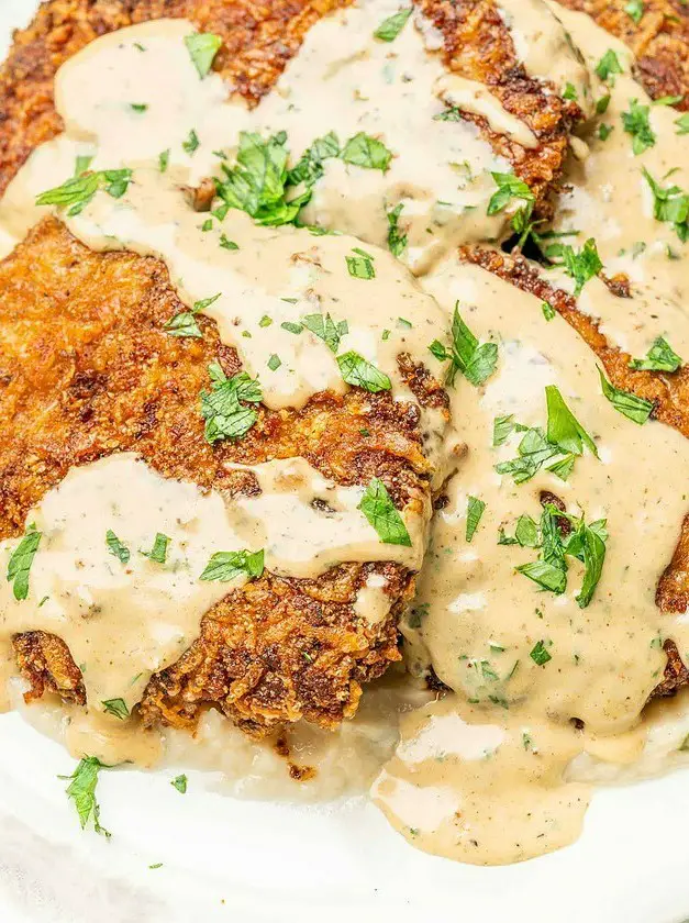 Keto Chicken Fried Steak