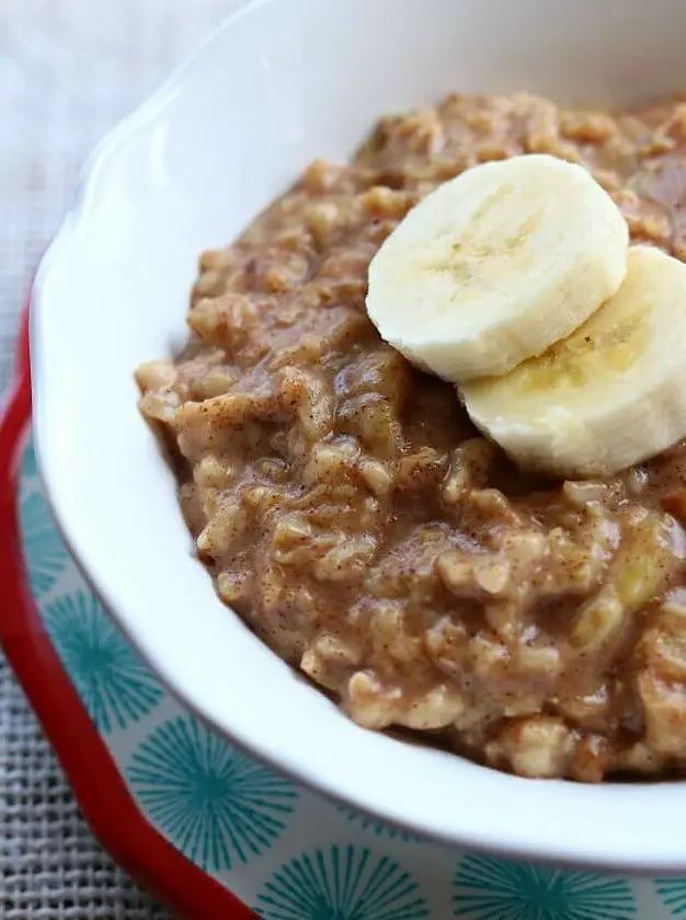 Instant Pot Cinnamon Banana Oatmeal