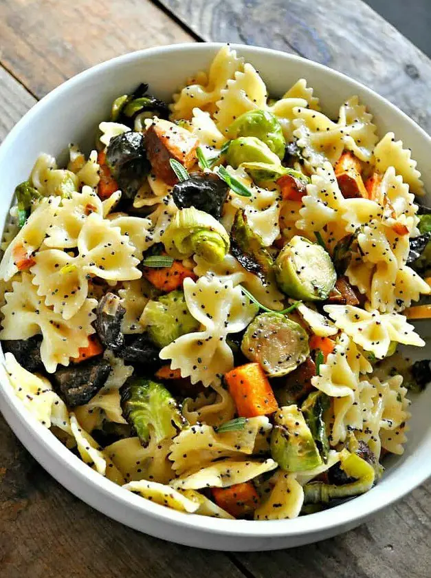 Vegan Fall Pasta Salad