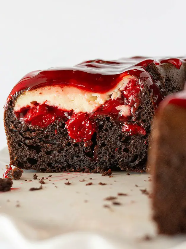 Cherry Cheesecake Chocolate Bundt Cake