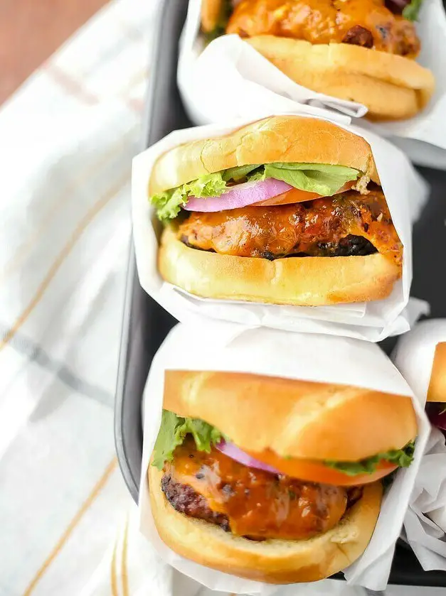 Whiskey Infused Burgers