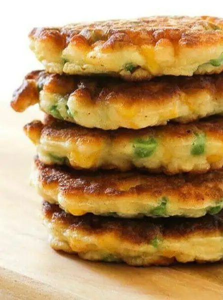 Pea & Sweet Corn Fritters