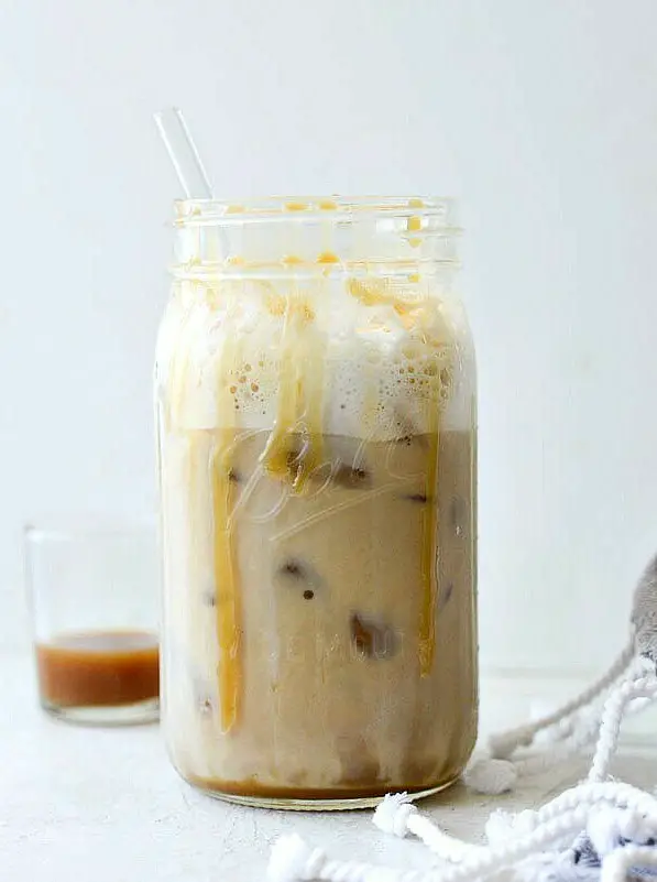 Iced Caramel Vanilla Latte