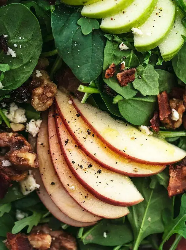 Apple Cranberry Walnut Salad