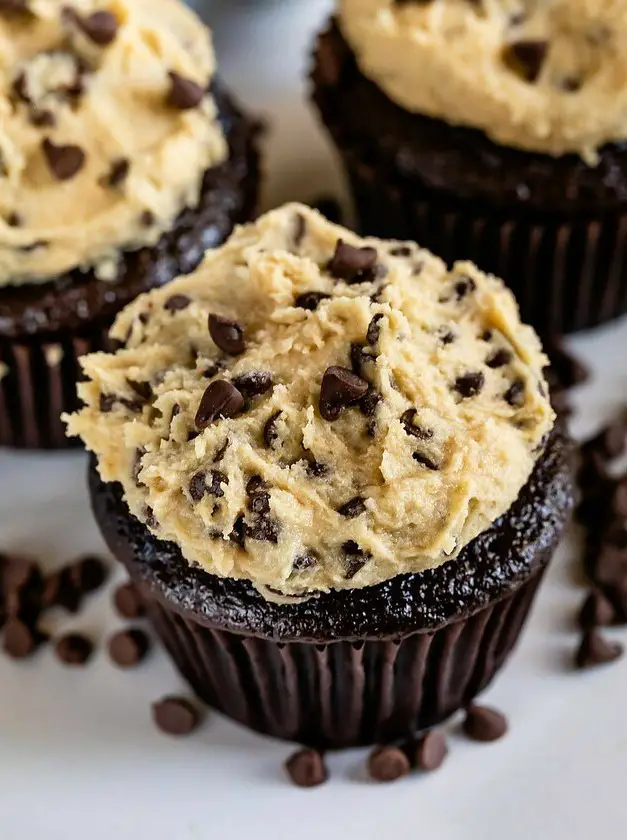 Cookie Dough Cupcakes