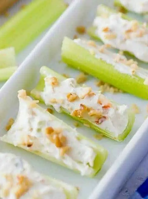 Cream Cheese Stuffed Celery