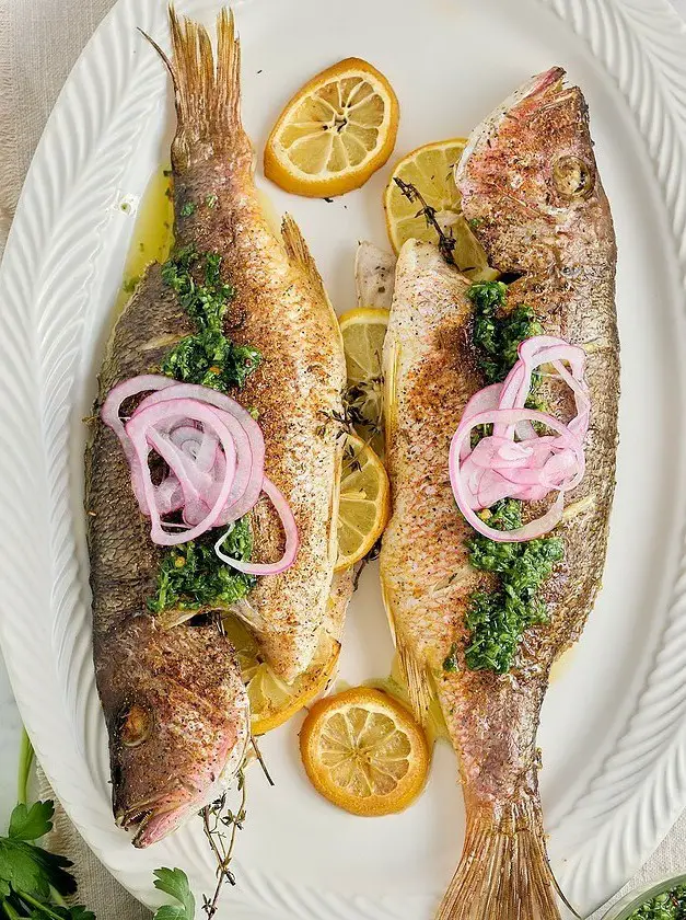 Whole Roasted Fish