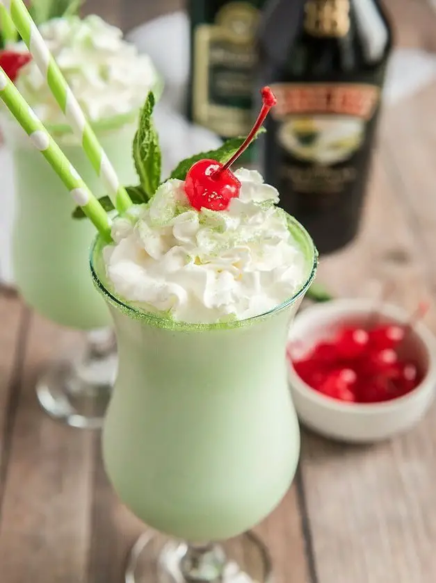 Boozy Shamrock Shake