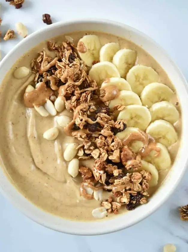 Peanut Butter Banana Smoothie Bowl