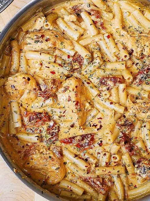 Sun-Dried Tomato Pasta