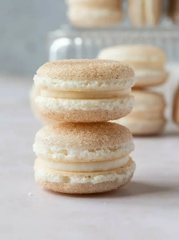 Snickerdoodle Macarons