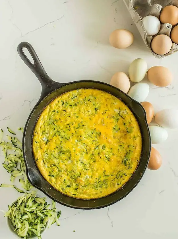 Zucchini Egg Bake