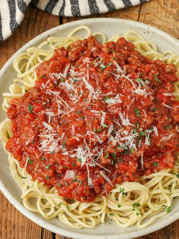 Spaghetti Sauce with Ground Beef