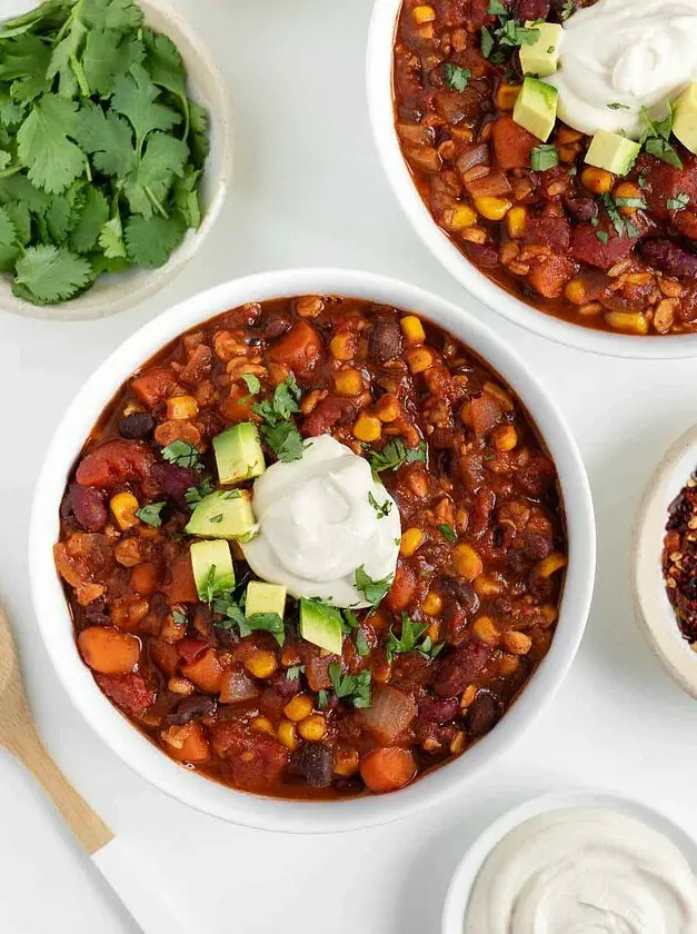 Vegan Tempeh Chili