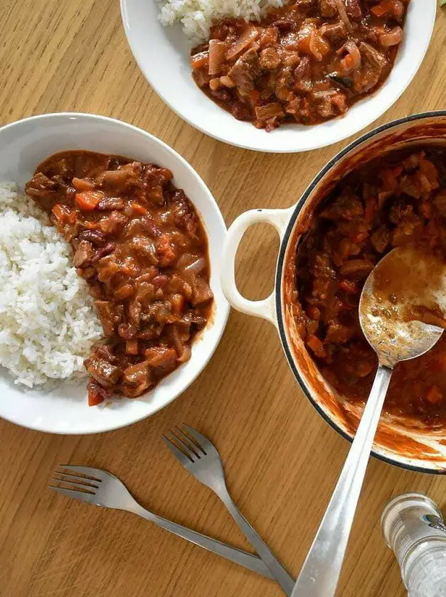 Leftover Roast Beef Chilli