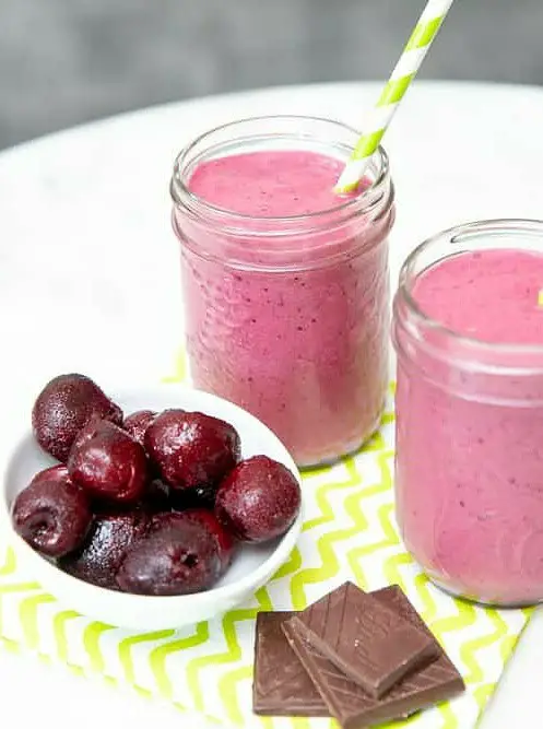 Chocolate Cherry Smoothie